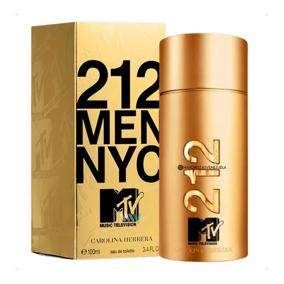 Perfumes 212 Men Nyc Mtv Carolina Herrera Caballero 100ml