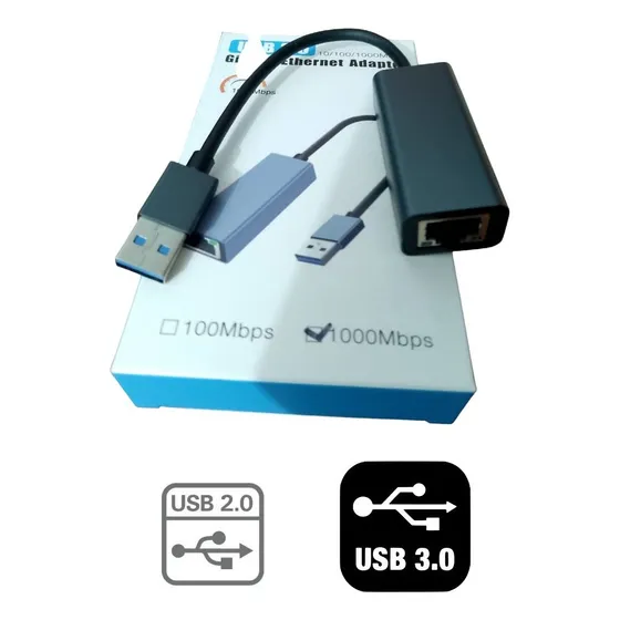 Adaptador Convertidor Usb 3.0 A Rj45 10/100/1000 Internet Rj