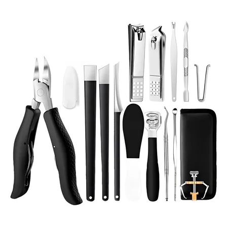 Set Pedicura Cortauñas Profesional Manicure Uñas Encarnadas