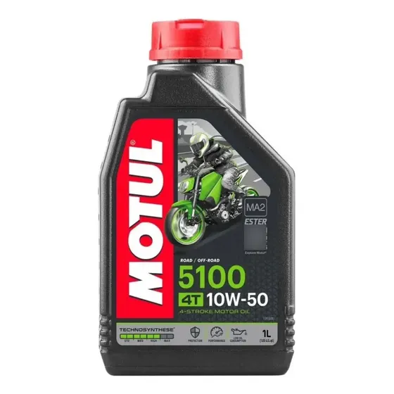 Aceite Moto 4t 5100 10w50 Semi Sintetico Motul 1l | Cuotas sin interés