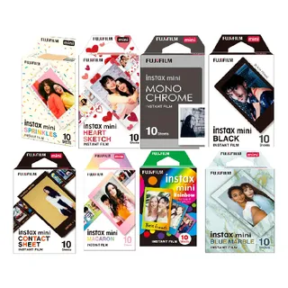 Rollo Camara Fujifilm Instax Mini X 10 Unidades Rollo Camara Fujifilm Instax Mini X 10 Unidades