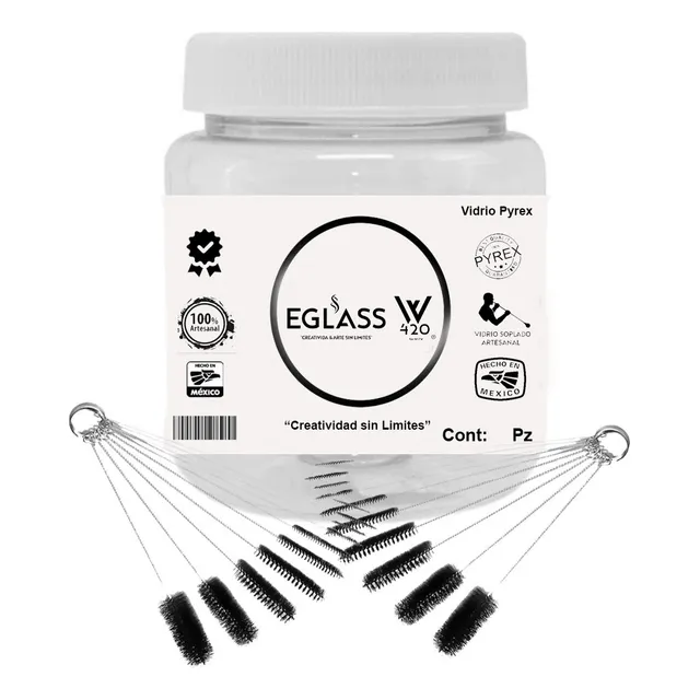 100pz Bong Glassball Pyrex Clásica 34mm