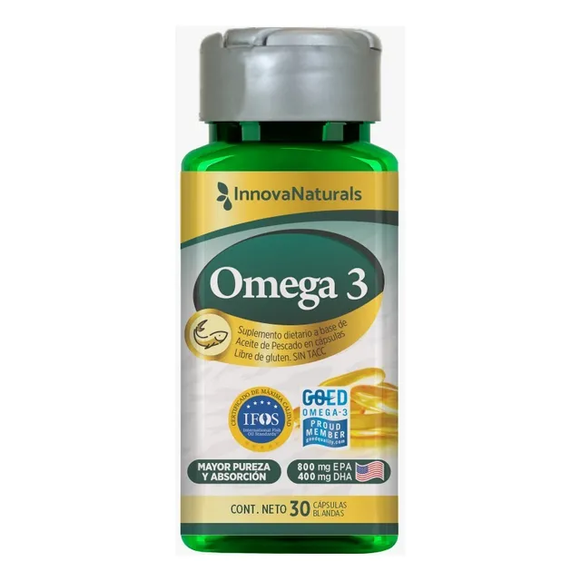 Omega 3 X 30 Caps Ifos Innovanaturals Sabor Sin sabor