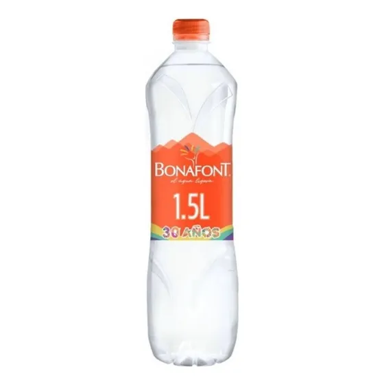 Agua Natural Bonafont De 1500 Ml