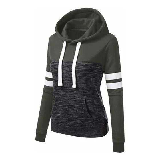 Salifun Sudadera Capucha Para Dama Manga Larga Diseño