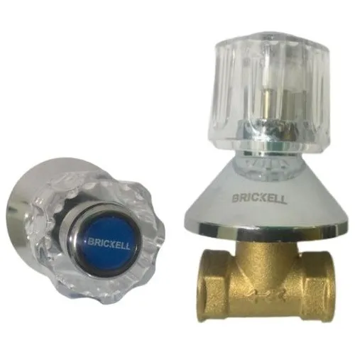 Llave Para Ducha 1/2'' De Bronce Brickell Al Mayor