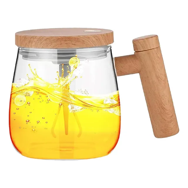 Taza Mezcladora Eléctrica 400ml Mezcla Automática En Segundo