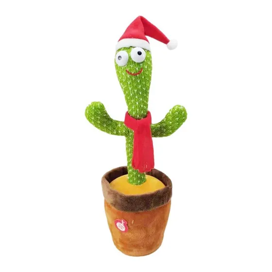 Cactus Bailarín Peluche Danza Musica