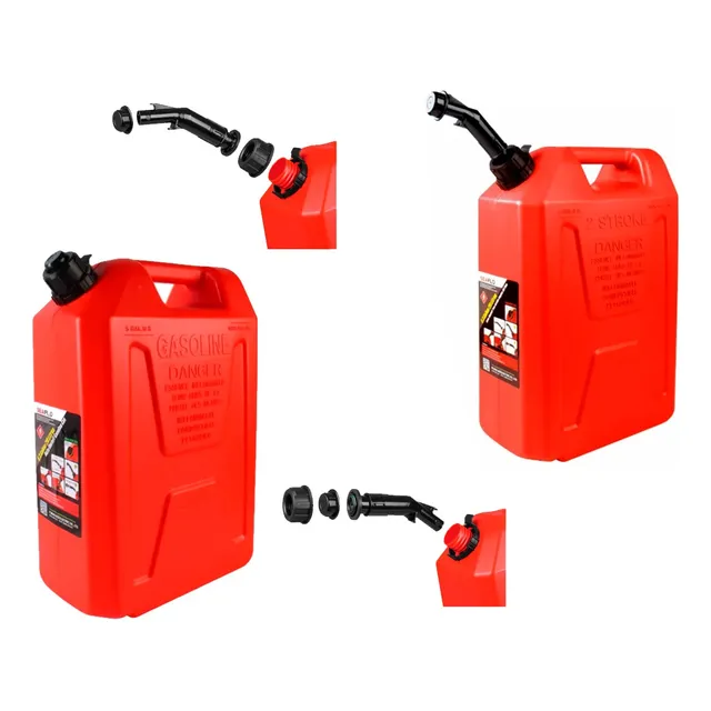 Bidón 20 Litros Gasolina Antiolores Antiderrame Platico