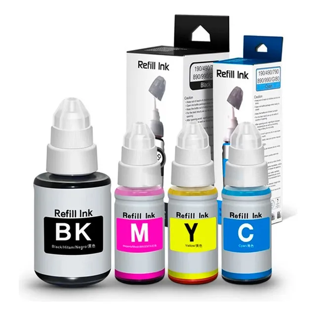 Kit 4 Tintas Compatible Con Canon G2110 G3110 G1110 G4110