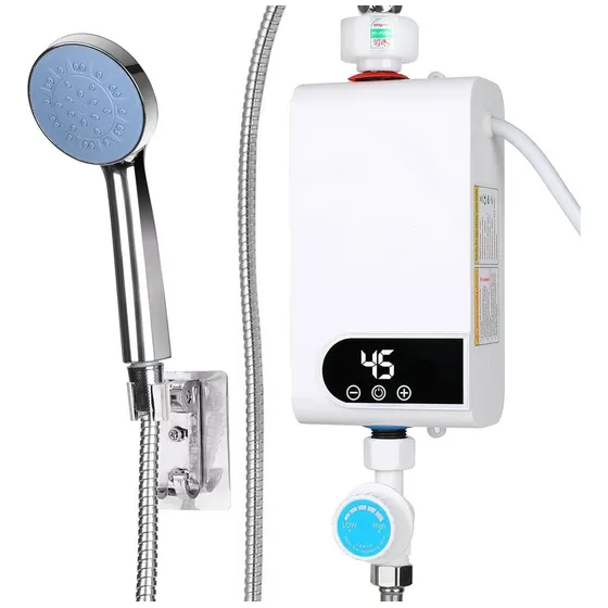 Calentador De Agua Instantáneo Eléctrico Táctil De Ajuste