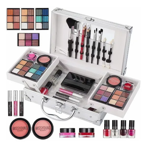 Kit De Maquillaje Para Mujer, Kit Cosmético Completo , 24pz