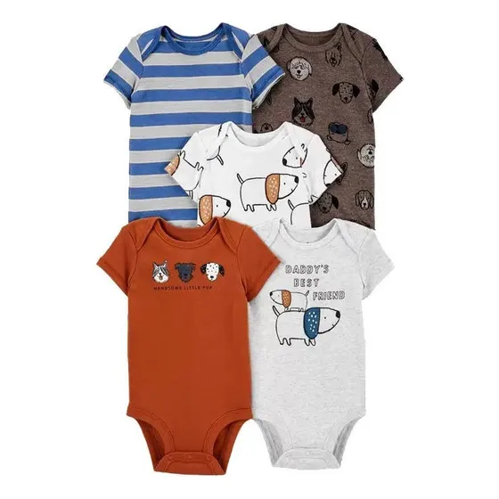 Ropa De Bebe - Bodys Para Bebes 100% Algodon