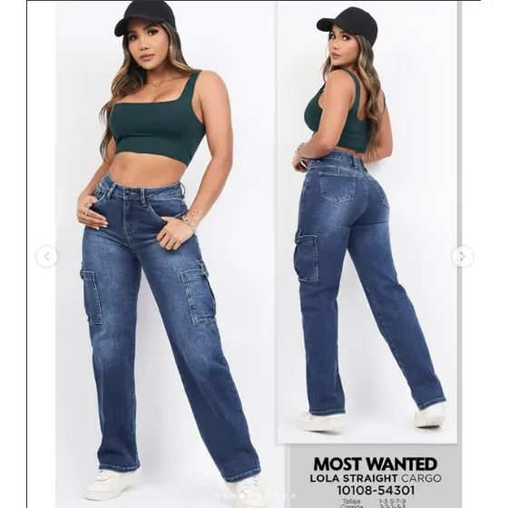 Jeans Most Wanted Lola Straight Cropped