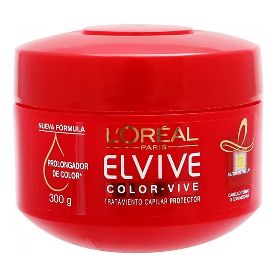 Mascarilla Capilar L'oréal Paris Elvive Color Vive 300gr - 