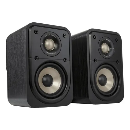 Par De Caixa Bookshelf Polk Audio Es15 Pretas Cor Preto | Frete grátis