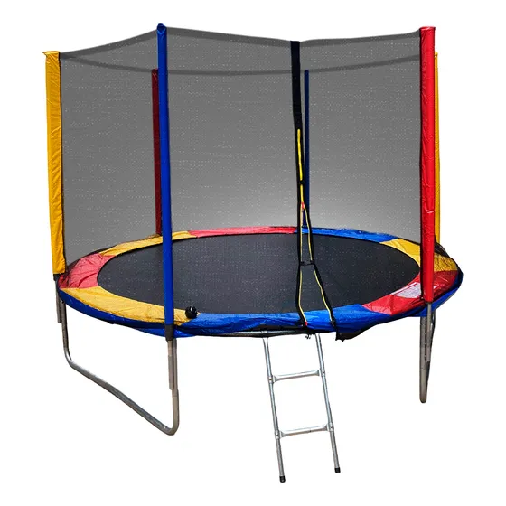 Cama Elástica Pula Pula 3,05m Lona Black C/ Rede De Proteção