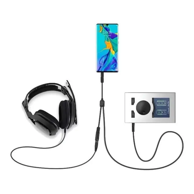Cable De Chat Game Capture Hd Party Link Para Xbox One, Ps4,