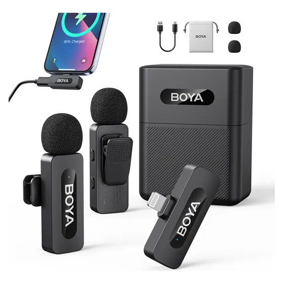Boya Microfono Inalambrico By-v3 Para iPhone&iPad Lightning