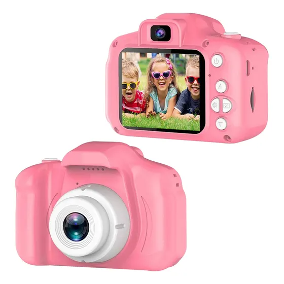 Camara Digital Compacta Kids Ck32 Color Rosa
