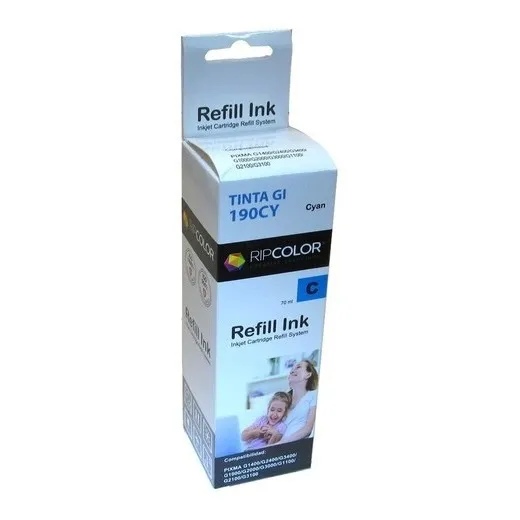 Tinta Cyan (azul) Para Canon Pixma G1400/g2400/g3400/g100...