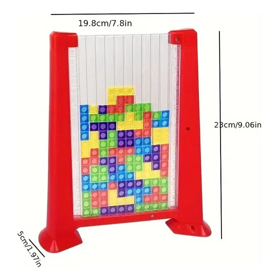 Juego Tetris 3d Interactivo De Mesa