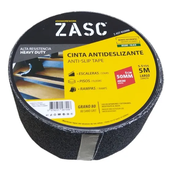 Cinta Antirresbalante 2 Pulgadas 5m