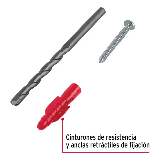 Kit De 20 Taquetes 1/4 Con Pijas #8 Fiero 40159