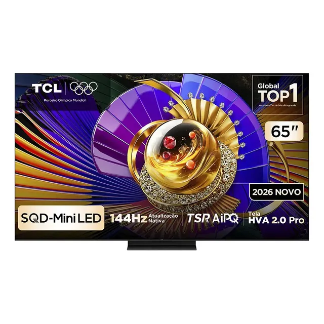 Smart Tv Tcl 65 Polegadas Sqd-Mini Led 4k C7l 65c7l