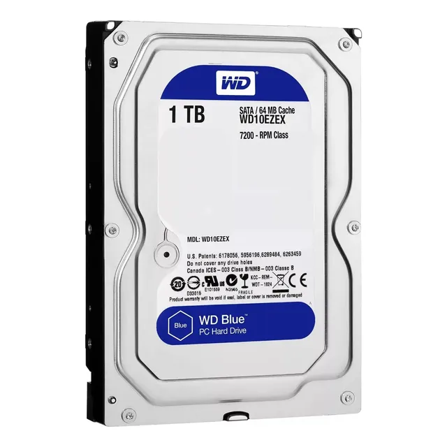 Disco Duro 1tb Wd Blue 7200rpm Pc Dvr Camaras Almacenamiento