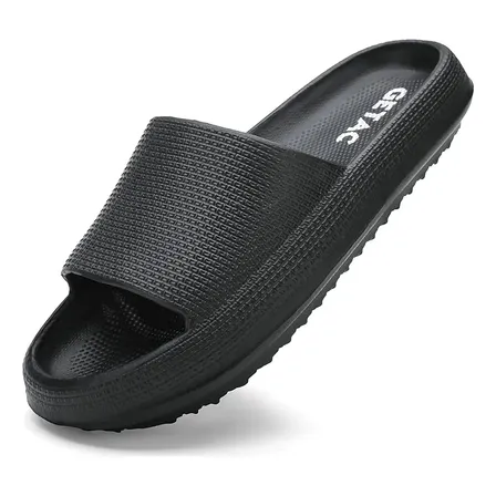 Sandalia Chancla Pantufla Eva Plataforma 4 Cm Confort