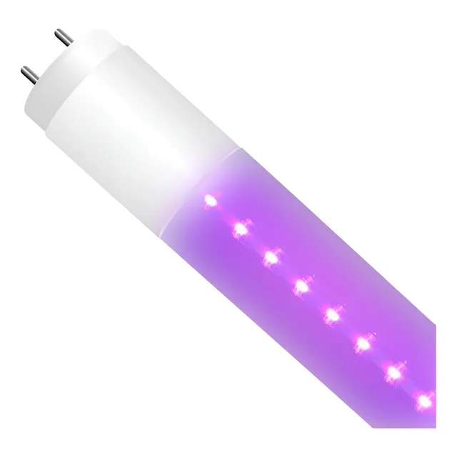 Tubo Led Vidrio 9w 60cm 220v Luz Negra Ultravioleta
