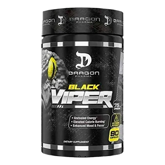 Black Viper Quemador De Grasa X90 Capsulas