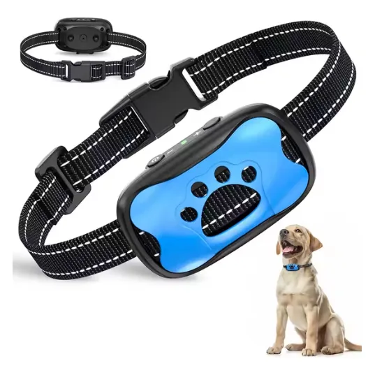 Collar Entrenamiento Antiladrido Vibracion Y Sonido Perros