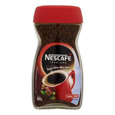 Café Solúvel Granulado Forte Tradição 160g Nescafé Café Solúvel Granulado Forte Tradição 160g Nescafé