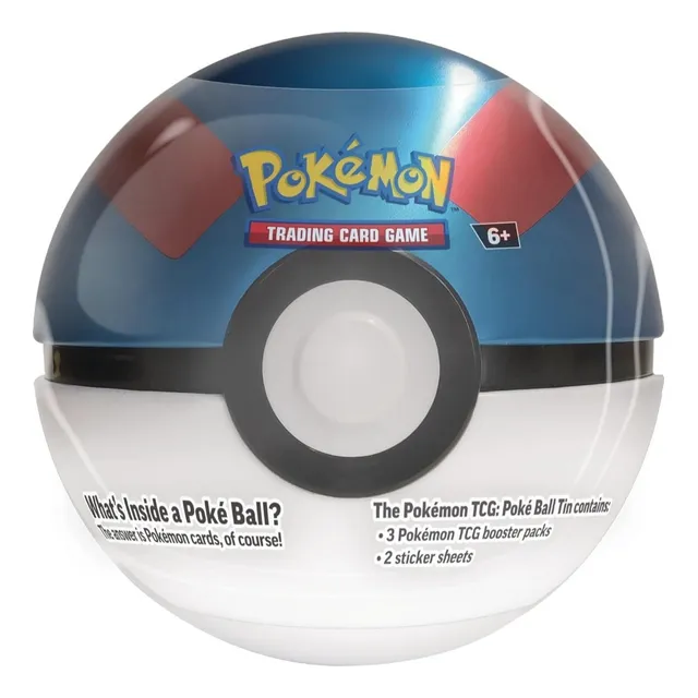 Pokémon Tcg Superball Tin + 3 Sobres Originales