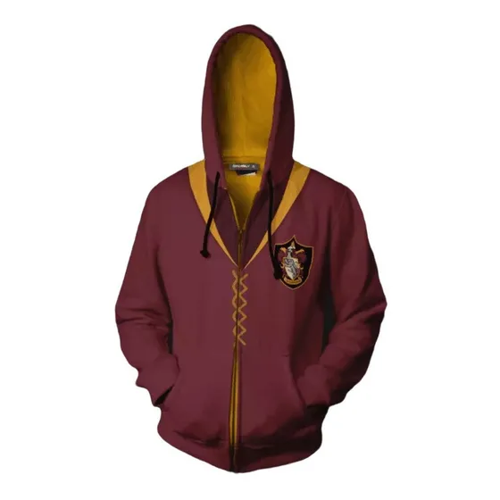Sudadera Harry Potter Gryffindor Slytherin Halloween Cos