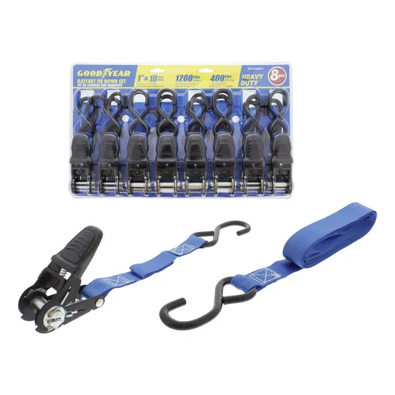 Set Correas P/sujetar 181.5 Kg C/tensor Mecánico Goodyear 