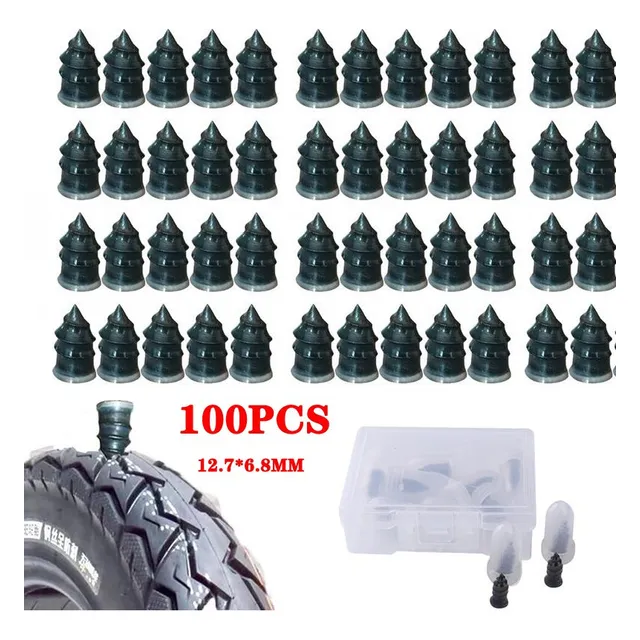 J Pregos De Borracha De Reparação De Pneus De Vácuo 100pcs,