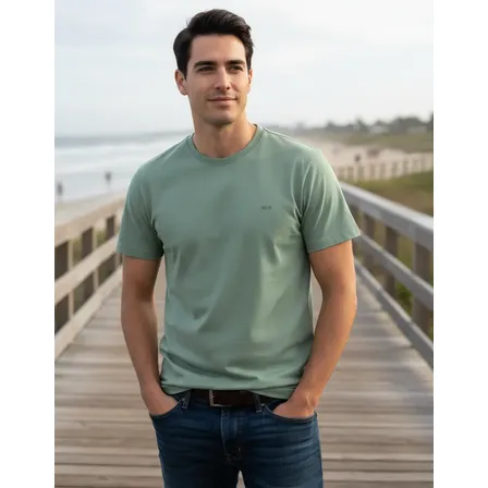 Camiseta Hangar 33 Masculina Lisa Algodão Premium