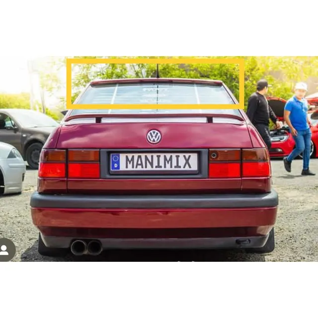 Aleron Medallón Jetta Mk3 A3 Vr6 Plástico + Regalo