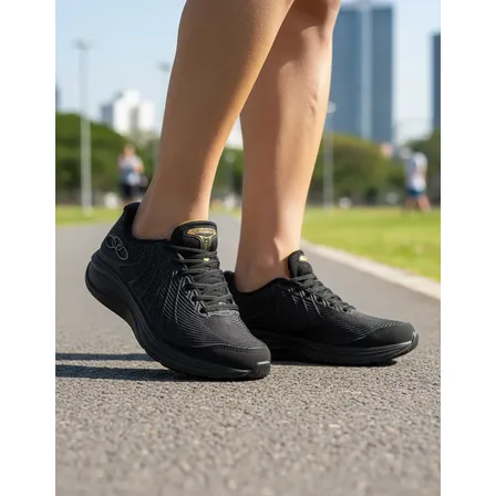 Tênis Masculino Venum 2 Olympikus Preto/preto Lisa 39 Br