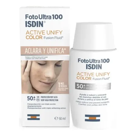 Protector Solar Active Unify Color 50ml Isdin