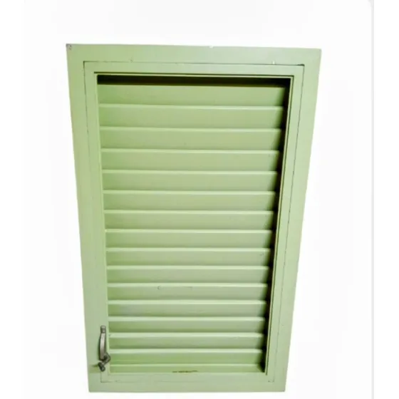 Ventana De Aluminio (romanilla) 1,10 Cm De Largo