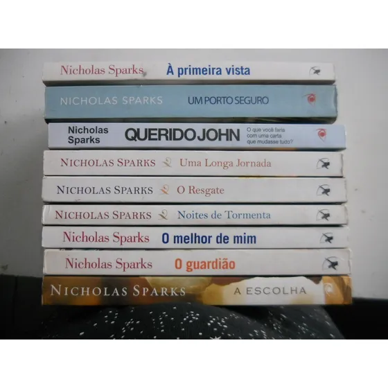 9 Livros De Nicholas Sparks