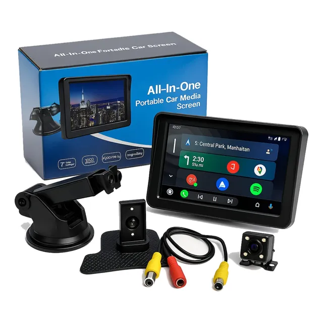 Pantalla Carplay Android Auto 7  Pantalla Táctil Inalámbrica