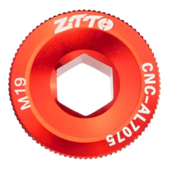 Tornillo Palanca Shimano Hollowtech Ruta/mtb 19mm Ztto -rojo