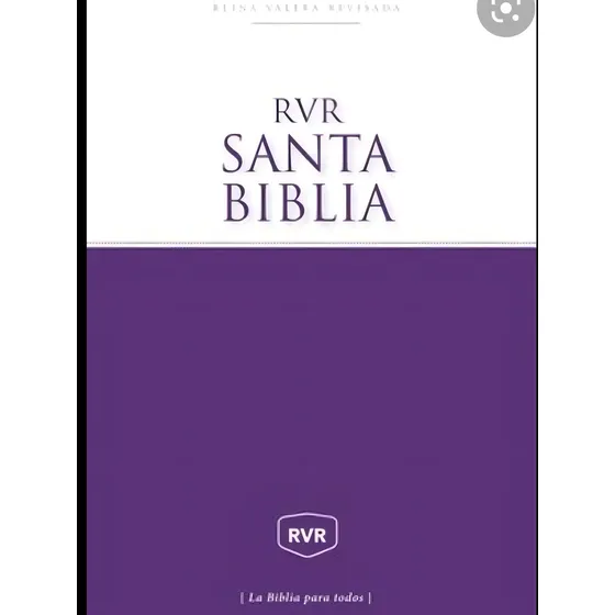 Libro Santa Biblia Rva Edición Económica