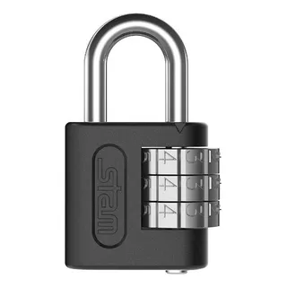 Cadeado De Segredo Stam 25mm Cor Preto Cadeado De Segredo Stam 25mm Cor Preto