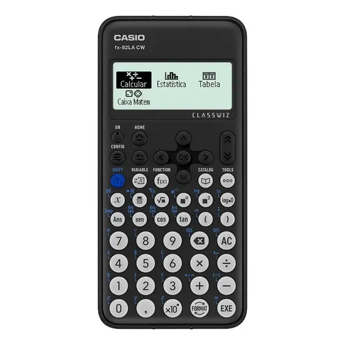 Calculadora Cientifica Casio 252 Função Fx-82es Plus Azul Azul